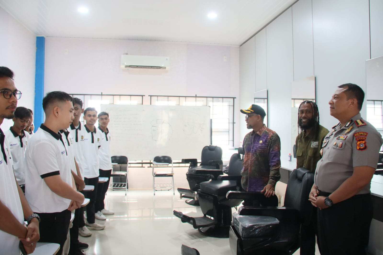 Kapolresta Banda Aceh Tinjau BLK, Sosialisasikan Program Polisi Peduli Pengangguran